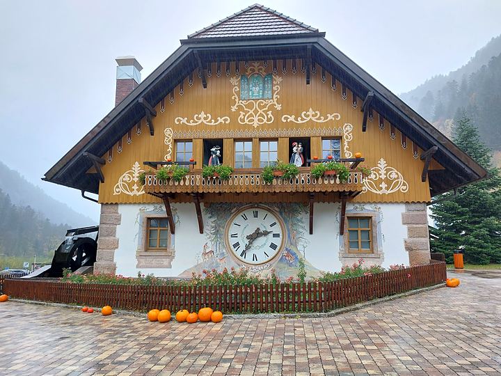 Black Forest, a cuckoo-clock house