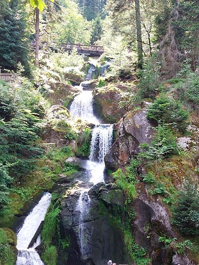 Black Forest, a waterfall