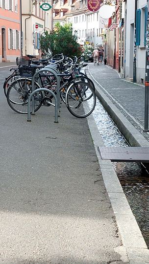 Freiburg, the Bächle