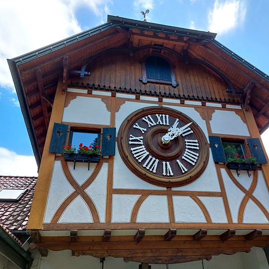 Triberg, a giant cuckoo clock