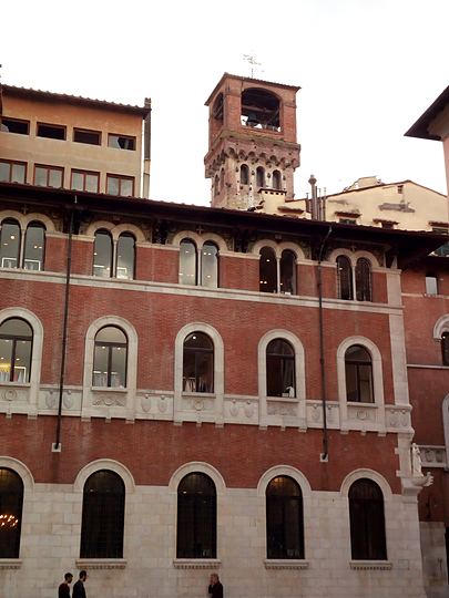 Lucca, palazzi in the old town