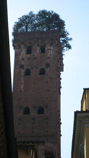 Lucca, the Guinigi Tower