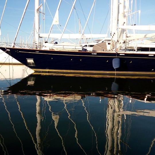 Viareggio, the harbour