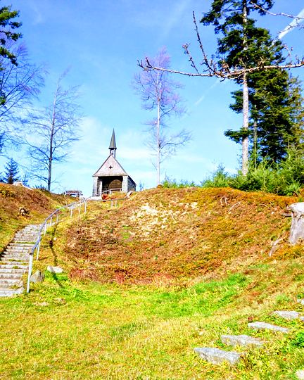 Black Forest, a chapel in the woods