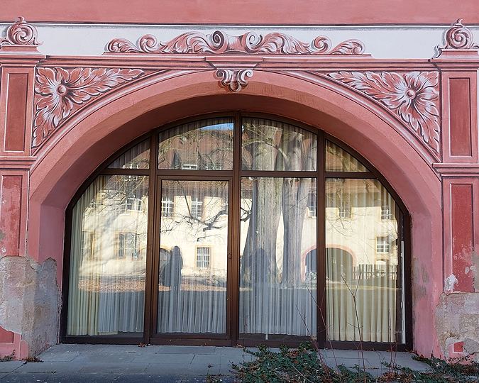 Heitersheim, a Baroque doorway