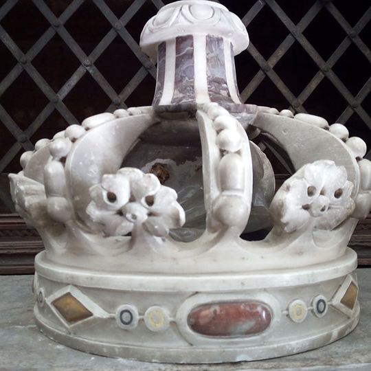 Lucca, marble detail in San Frediano