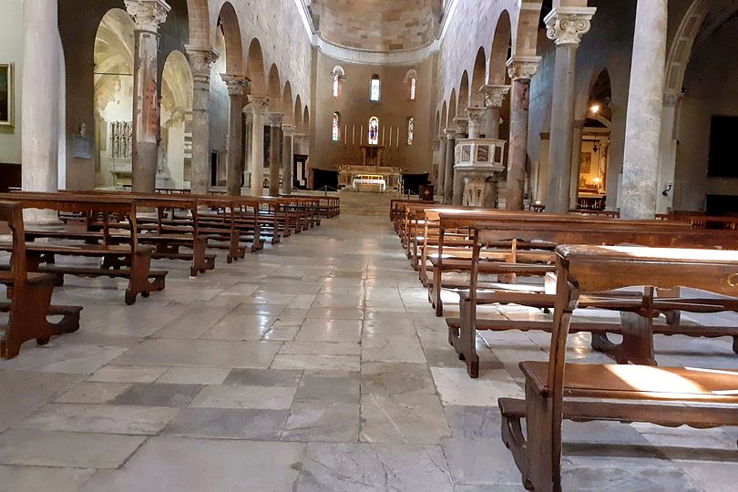 Lucca, a Romanesque basilica